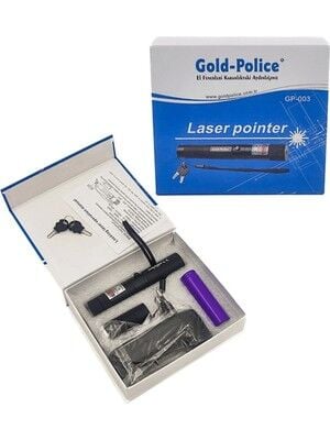 Gold Police Gp-003 Şarjlı Yeşil Lazer Işık