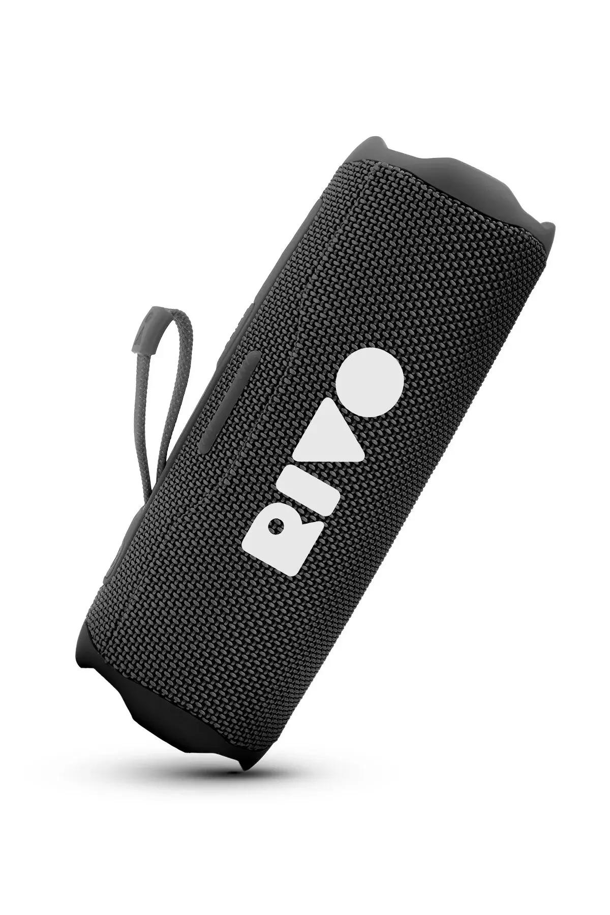 Powerway Rivo Siyah Taşınabilir Bluetooth Kablosuz Hoparlör 12 Saat Oynatma Çoklu Bağlantı