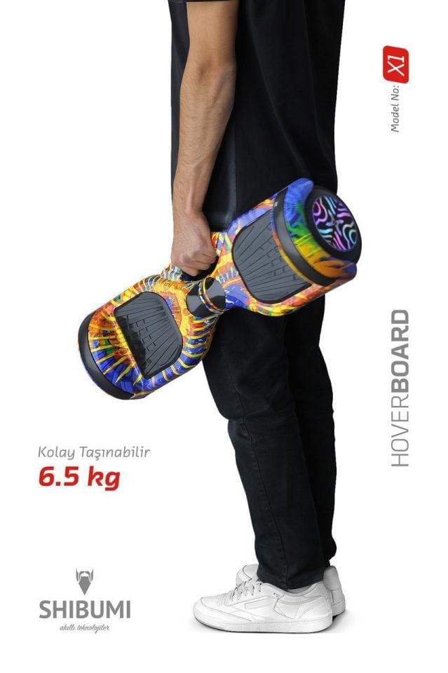 Shibumi Elektrikli Kaykay Hoverboard 350 Watt Turuncu Garantili Lityum Pil