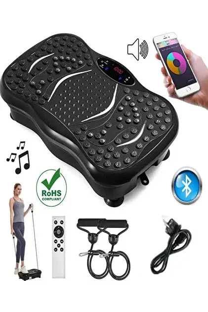 Subzero EXM50 Bluetoothlu Titreşimli Egzersiz Cihazı Yüksek Hız Basen Karın Kol Bacak Spor Aleti