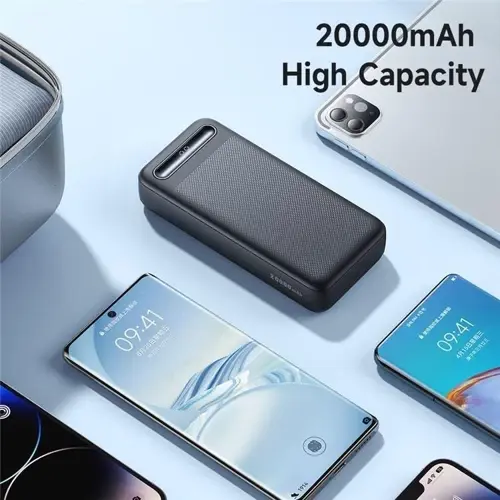 McDodo Mc-443 Tx 20000mah Powerbank Led Ekranlı Taşınabilir Şarj Cihazı Siyah  Tex Yeni Mod