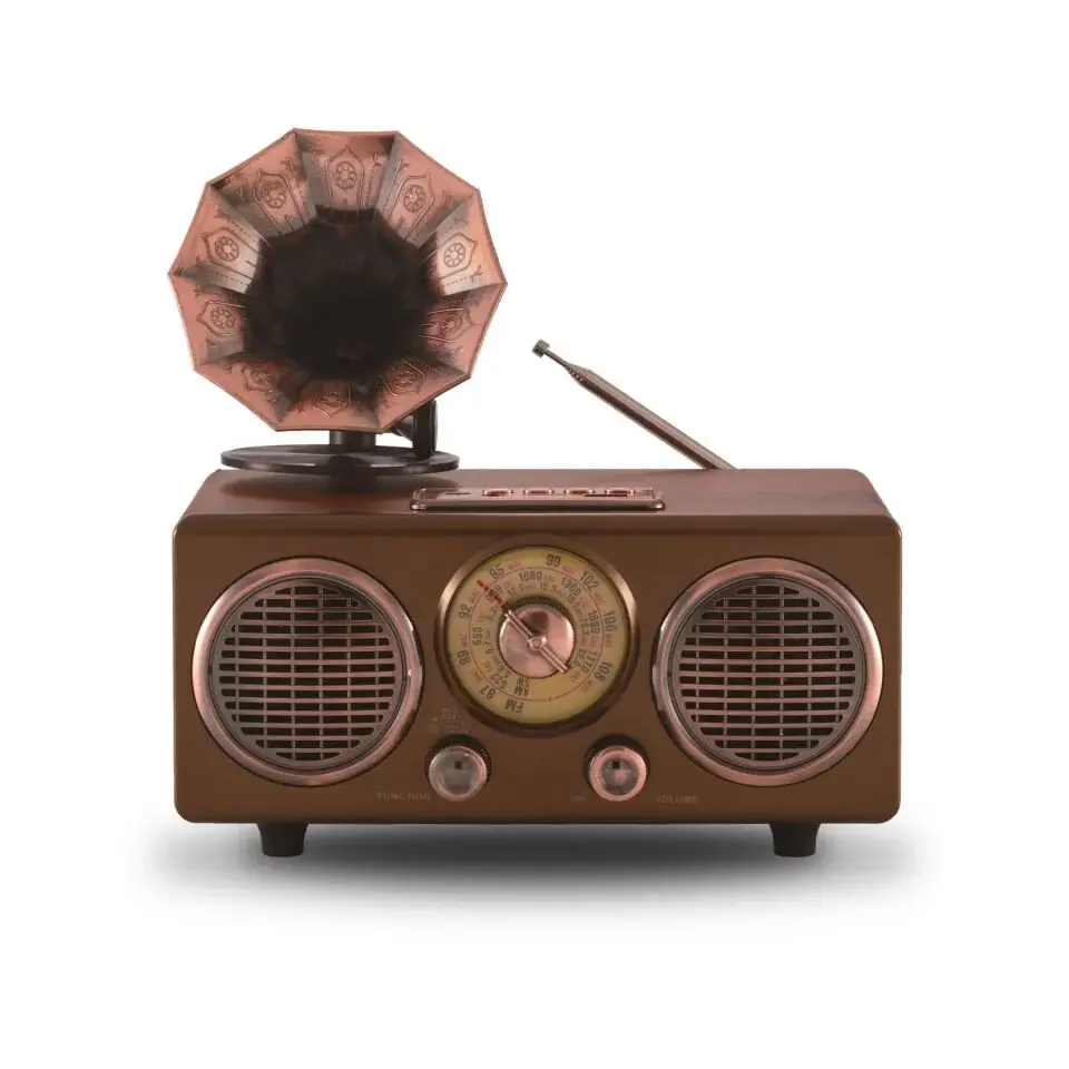 Everton Rt-748 Bluetooth Fm-Usb-Tf-Aux Şarjlı Nostaljik Radyo