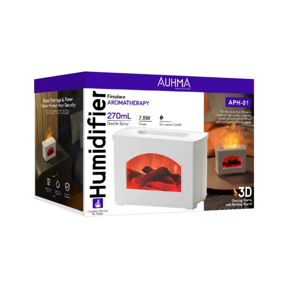 Auhma APH-01 Şömine Hava Nemlendirici Beyaz