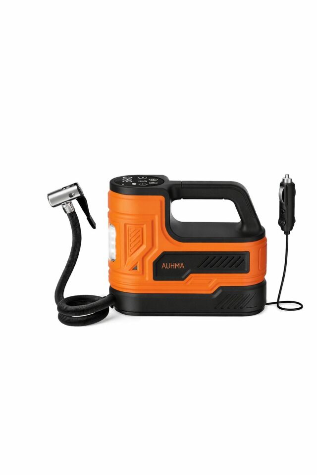 Auhma A7788 Araç Lastik Hava Kompresörü 150PSI 84W Led Işıkılı 12V Çakmaklık Girişli
