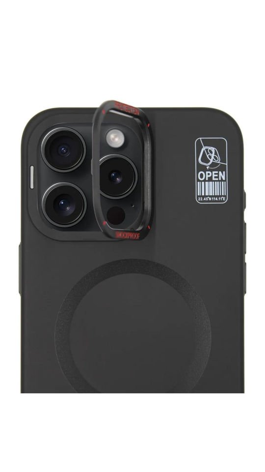 Brabus iPhone 15 Pro Max Hiper Kılıf Standlı MagSafe Şarj Destekli Kamera Korumalı Darbe Önleyici Kılıf