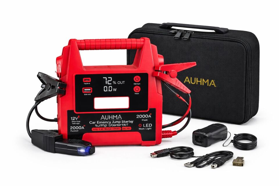 Auhma A8811 20.000 mAH 2000A Araç Akü Takviye Cihazı 12V