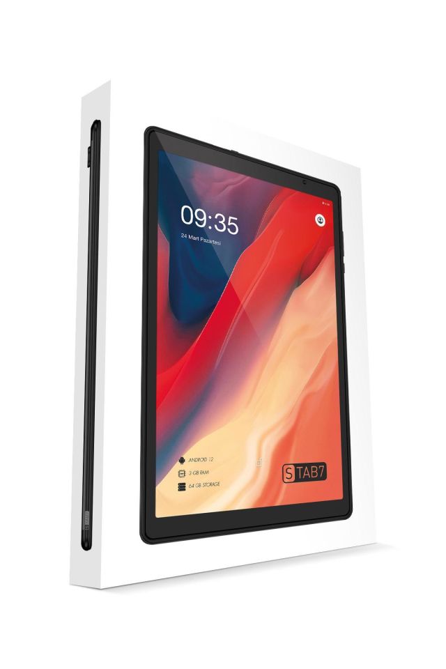 Vorcom STAB7 Siyah 10.1 Inc 3 GB Ram 64 GB Hafıza 8 Çekirdek İşlemcili Tablet