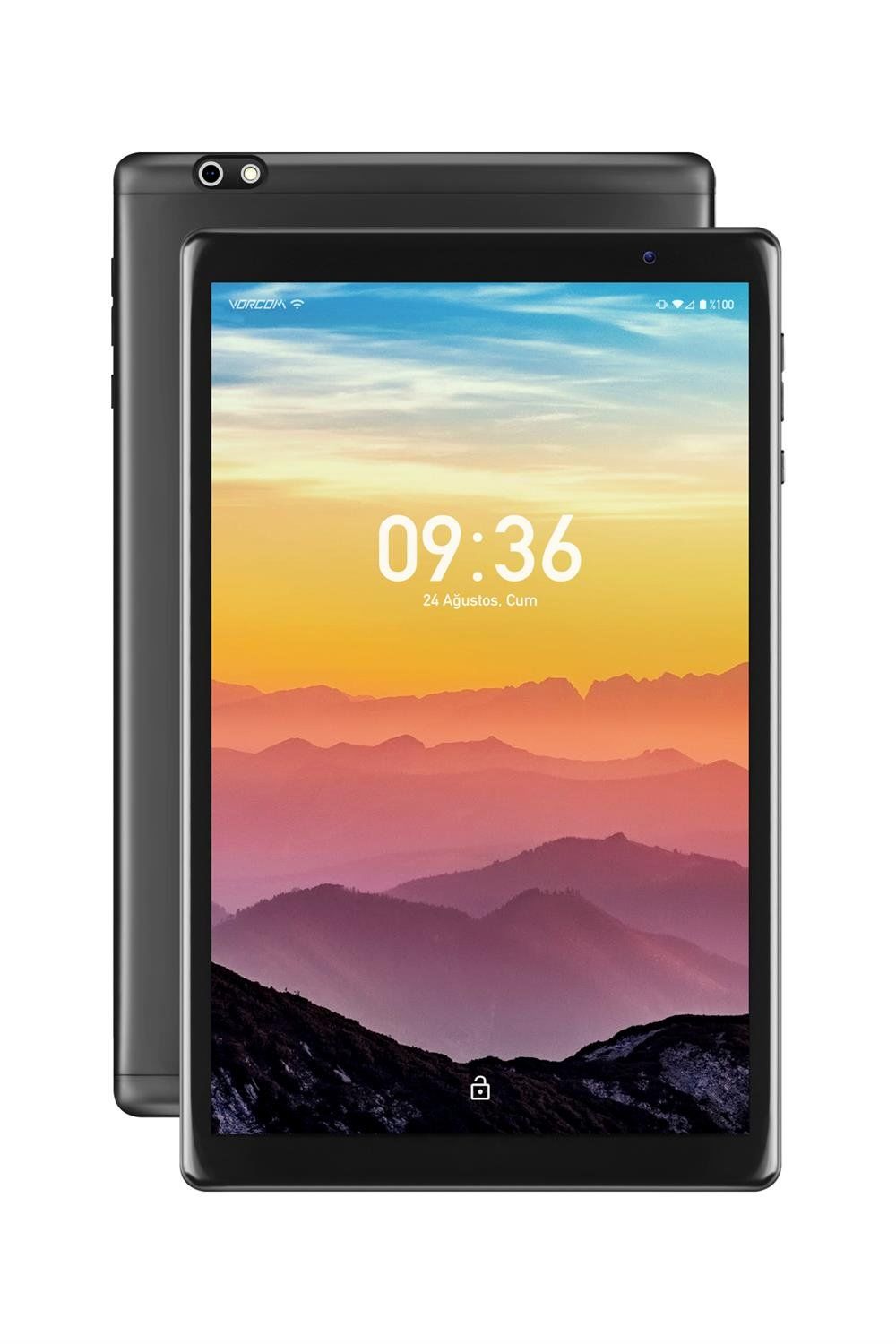 Vorcom S12 Siyah 10.1 Inc 2 GB Ram 32 GB Hafıza 4 Çekirdek İşlemcili Tablet