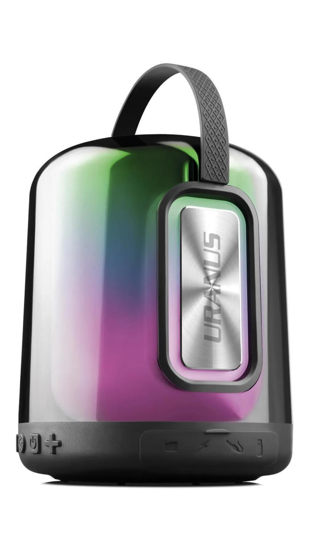 Powerway Ekstra Bass Radyolu Usb Aux Müzikli Gece Lambası Taşınabilir Uranus Bluetooth Hoparlör