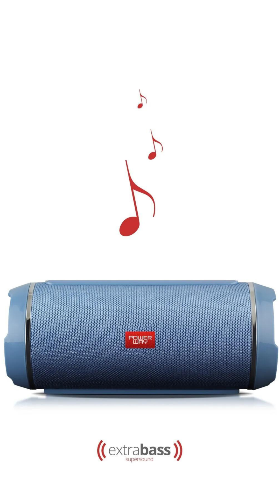 Powerway Wrx05 Mavi Bluetooth Hoparlör