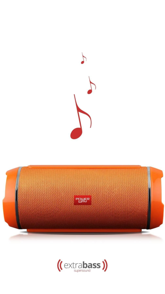 Powerway Wrx05 Turuncu Bluetooth Hoparlör