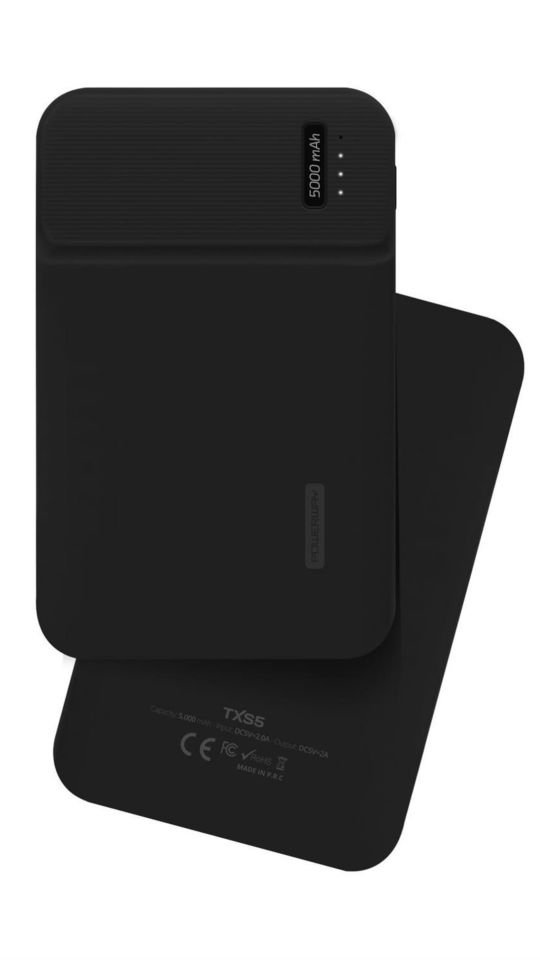 Powerway TXS5 Siyah 5.000 mAh Mini Tasarım Profesyonel Powerbank