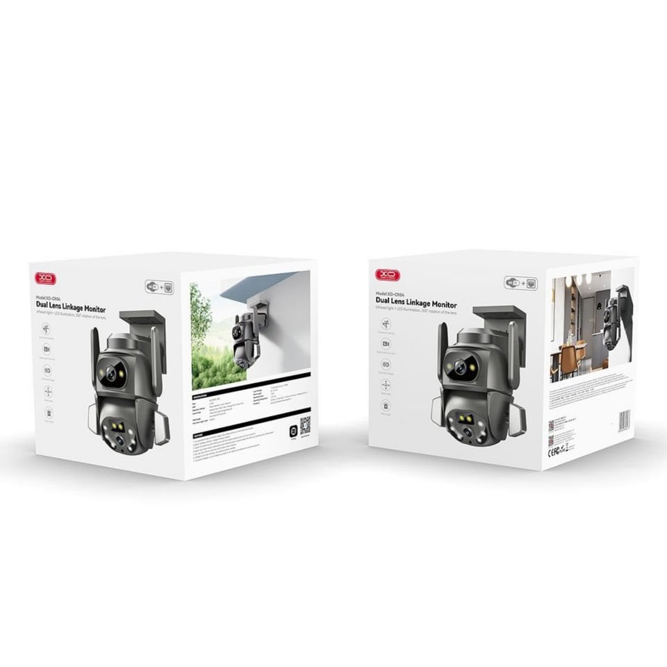 CR04 Robot Wi-Fi 1080p Full HD Su Geçirmez,Çift Ekran Açık Kamera