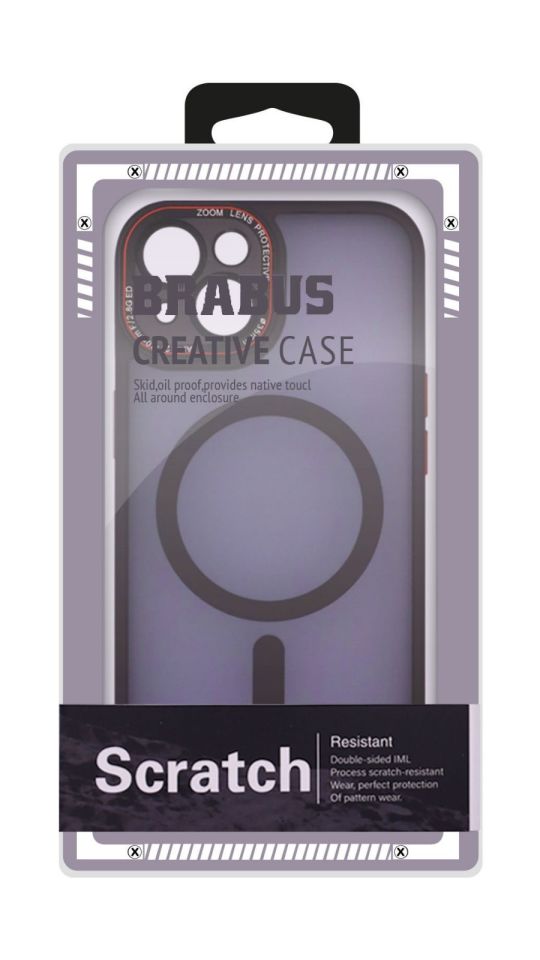 Iphone 15 Brabus Sonic Kılıf Black