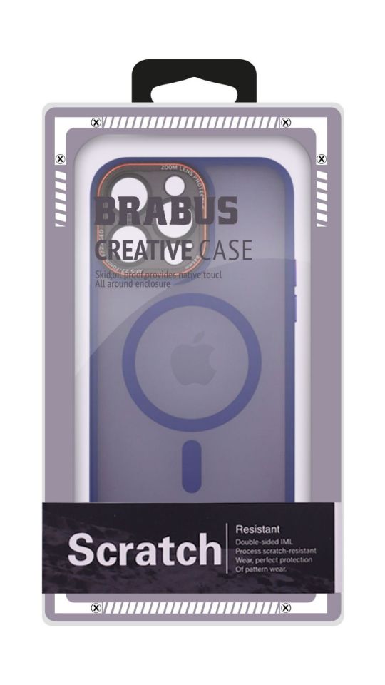Iphone 14 Pro Max Brabus Sonic Kılıf Dark Blue