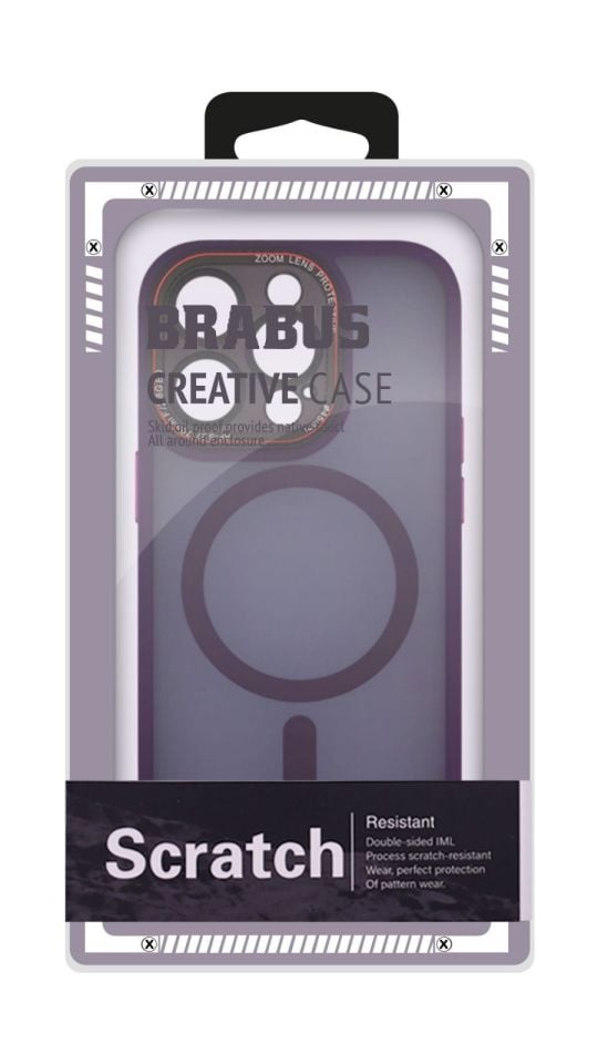 Iphone 14 Pro Brabus Sonic Kılıf Dark Purple