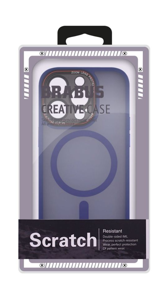 Iphone 14 Pro Brabus Sonic Kılıf Dark Blue