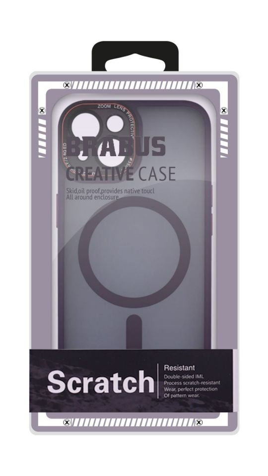 Iphone 14 Brabus Sonic Kılıf Dark Purple