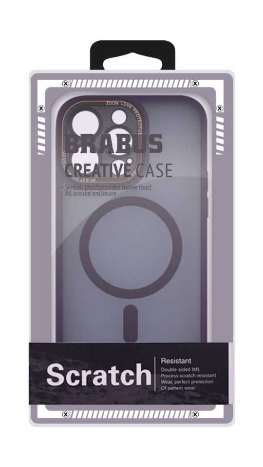 Iphone 13 Pro Max Brabus Sonic Kılıf Dark Purple