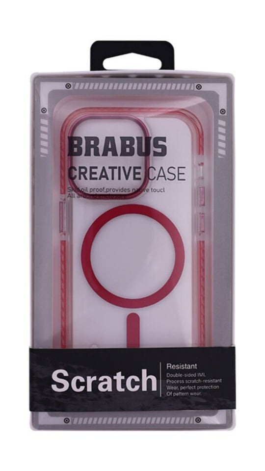Iphone 14 Pro Brabus Splash Kılıf Red