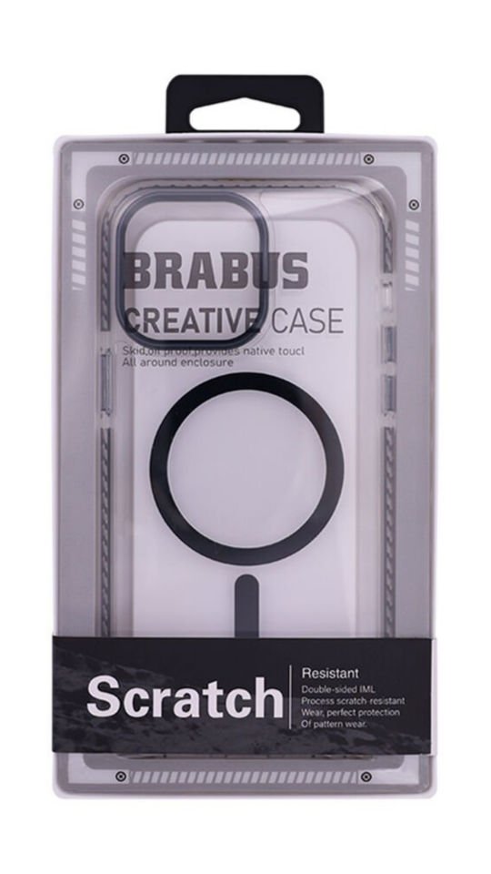 Iphone 14 Pro Max Brabus Splash Kılıf Black