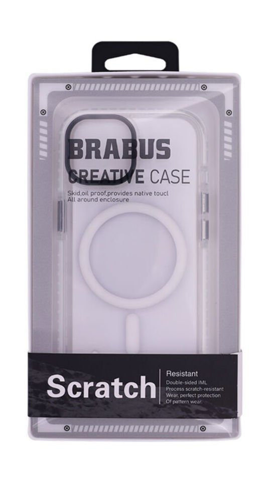 Iphone 15 Brabus Splash Kılıf White