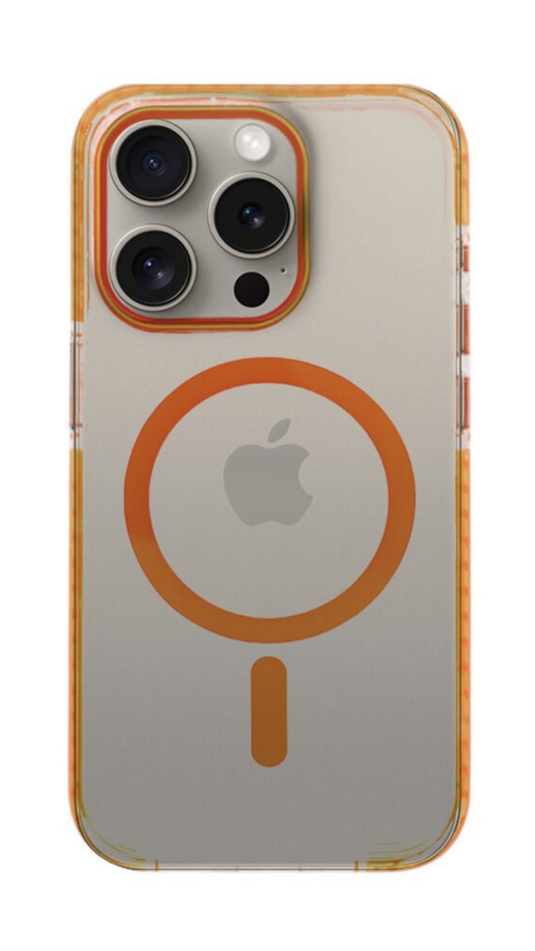 Iphone 15 Pro Brabus Splash Kılıf Orange
