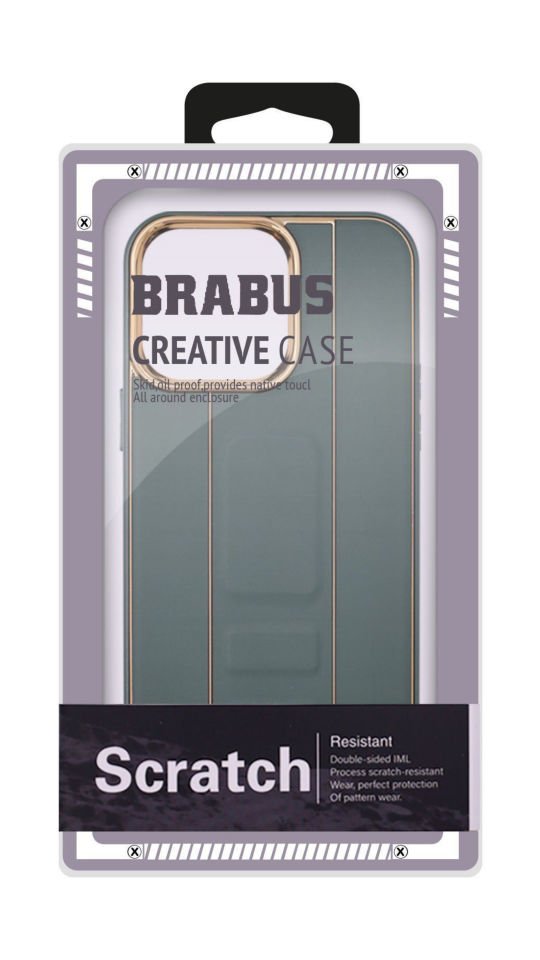 Iphone 14 Pro Max Brabus Medici Kılıf Dark Green