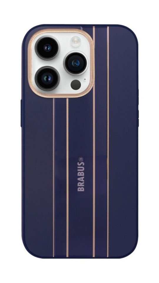Iphone 13 Pro Brabus Che Kılıf Dark Blue