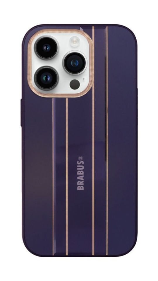 Iphone 13 Pro Brabus Che Kılıf Dark Purple