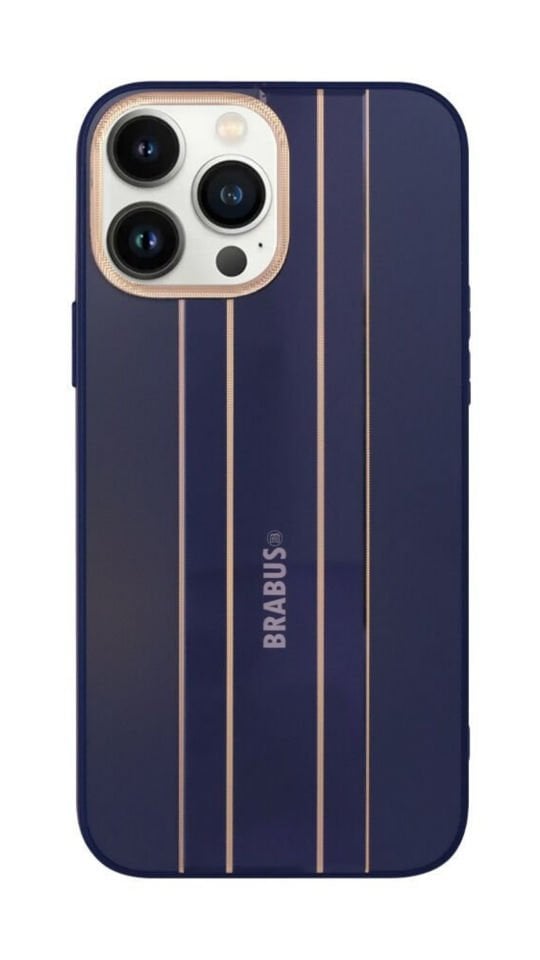 Iphone 13 Pro Max Brabus Che Kılıf Dark Blue