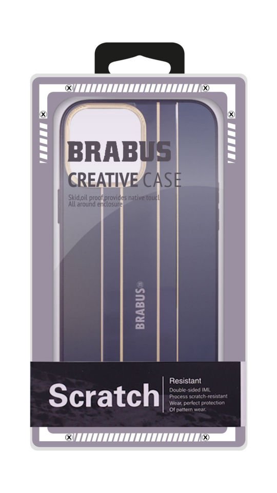 Iphone 13 Pro Max Brabus Che Kılıf Dark Purple