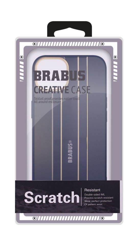 Iphone 14 Brabus Che Kılıf Dark Blue