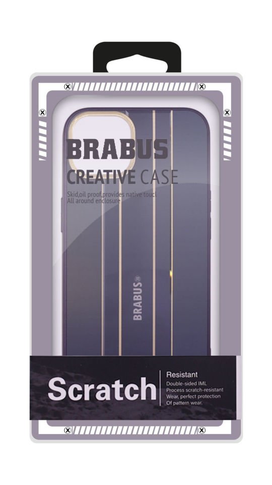 Iphone 14 Brabus Che Kılıf Dark Purple