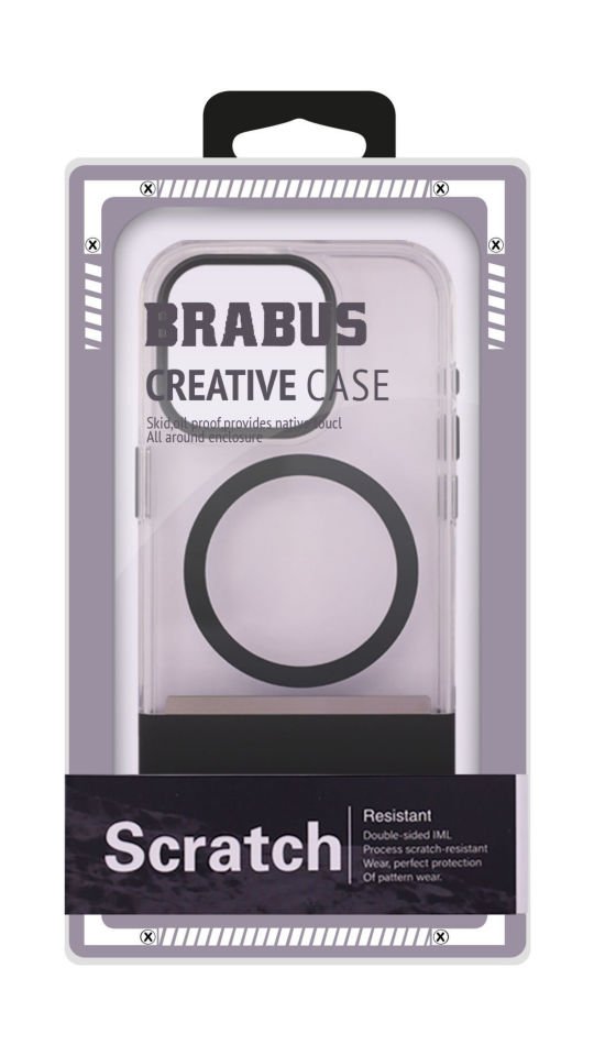 Iphone 15 Pro Brabus Divine Kılıf Black