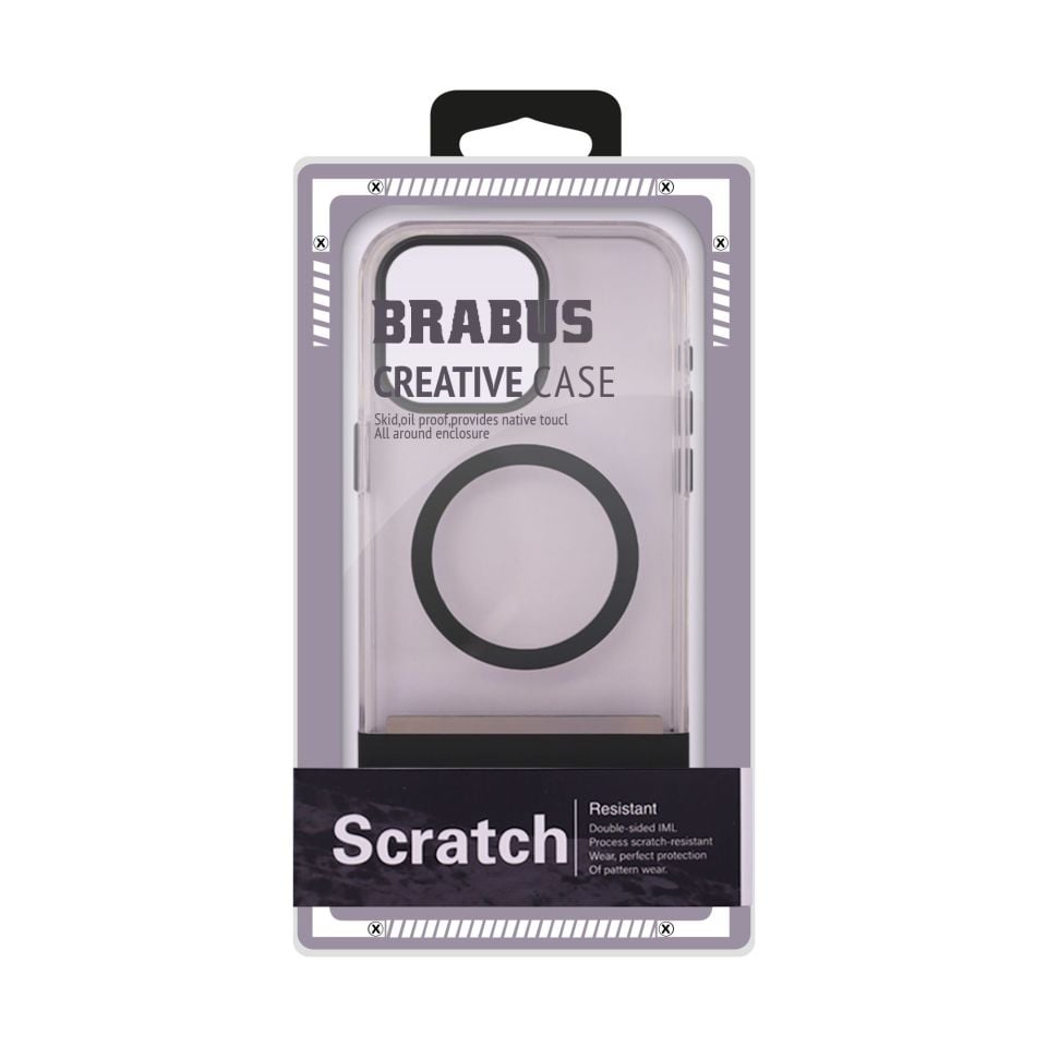 Iphone 15 Pro Max Brabus Divine Kılıf Black