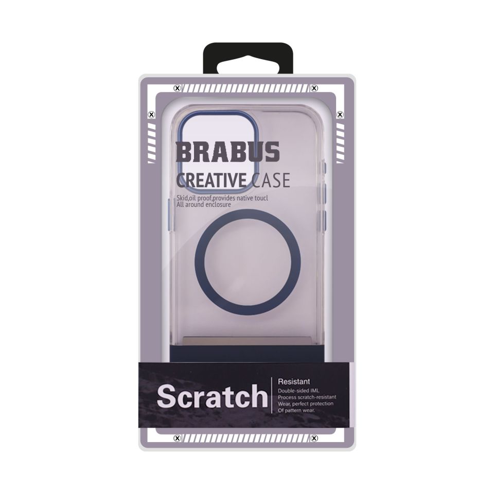 Iphone 15 Pro Max Brabus Divine Kılıf Dark Blue