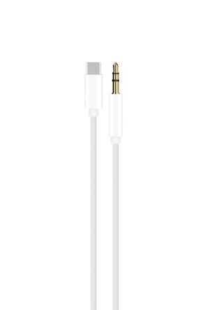 Powerway AC06 Type-C to 3.5mm Erkek Aux Dönüştürücü Aux Çevirici