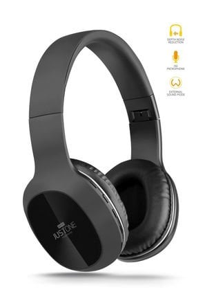 Powerway Justone Kulak Üstü Bluetooth Kulaklık Micro SD & AUX Girişli