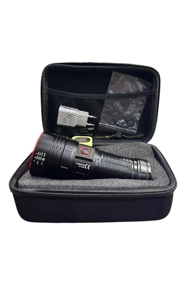 Powerdex Pd-10200 Profesyonel Avcı El Feneri 35w 3200 Lümen