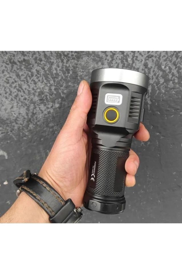 powerdex PD-12000 Profesyonel Avcı El Feneri 40W 4000 Lümen