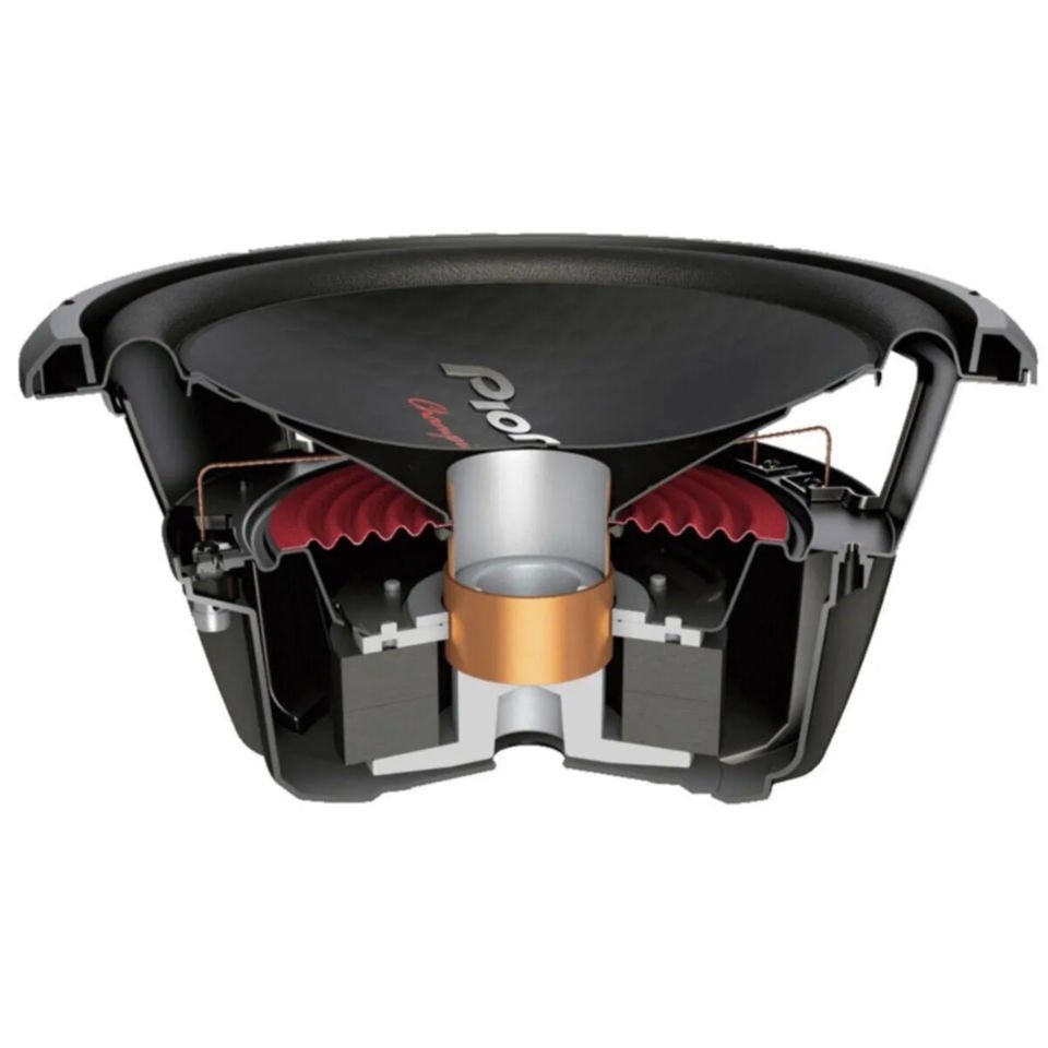 Pioneer Subwoofer Bas Çift Bobin 2021 Model Gerçek Champion Series Ts-w312d4 1600 Watt 30 Cm