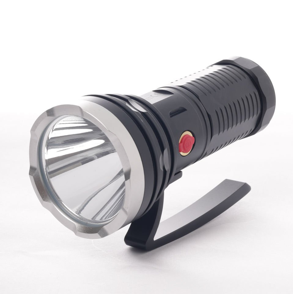Powerdex PD-9900 Su Geçirmez 25 Watt 3200 Lümen Süper Güçlü LED Profesyonel Şarjlı El Feneri