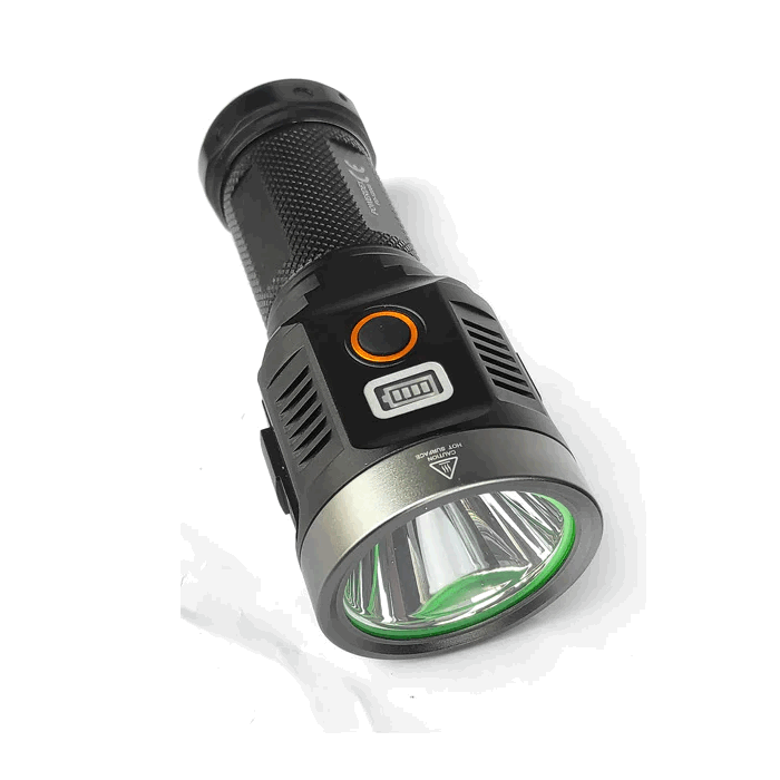 Powerdex PD-12000 Su Geçirmez 40 Watt 4000 Lümen Süper Güçlü LED Profesyonel Şarjlı El Feneri
