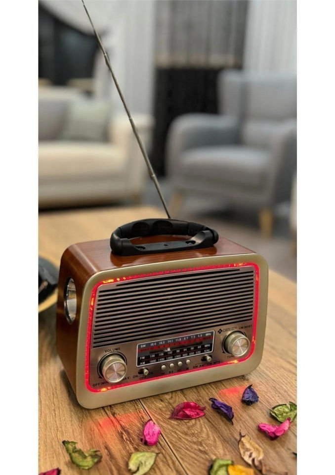 Everton RT-301 Eskitme Nostalji Tasarımlı Bluetoothlu Nostalji Radyo