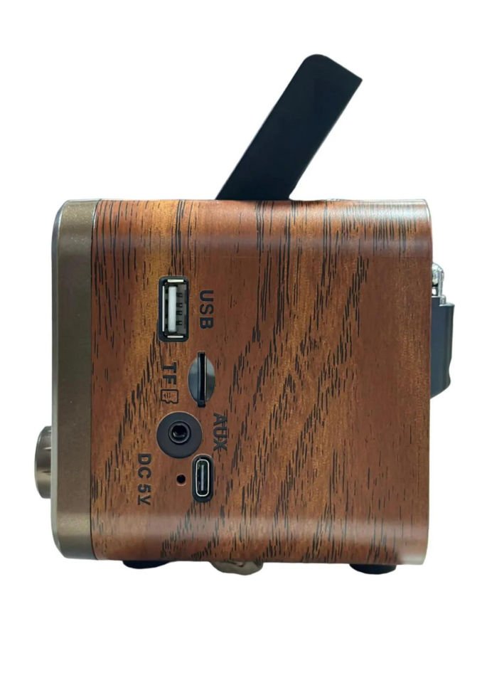 Mega 718-719 Bluetooth Usb Çalar Fm Bt Nostaljik Pilli Ve Şarjlı Radyo