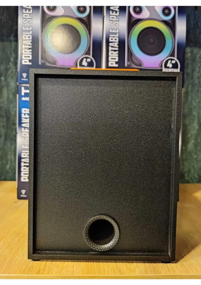 HEPU HP 950 Wood Case Taşınabilir Şarjlı Bluetooth Hoparlör 4 Inc 10W Extra Bass