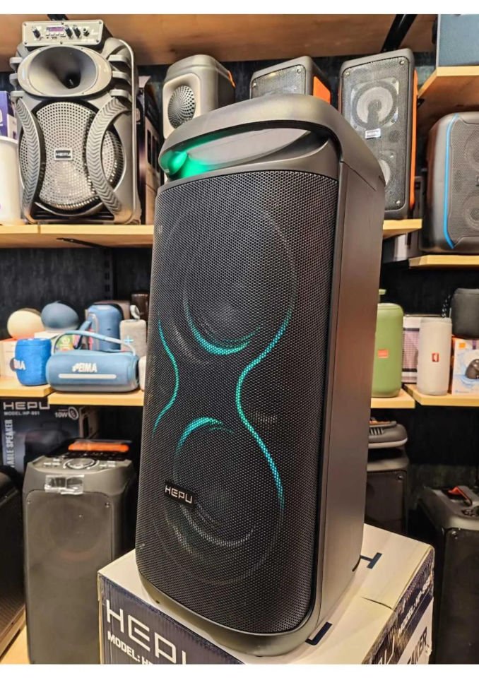 HEPU HP 964 Taşınabilir Şarjlı 6.5 inc 2 Rms 40 W Bluetooth Parti Hoparlörü