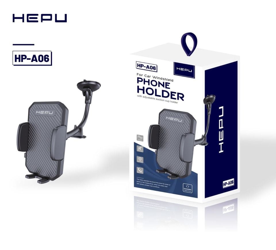 Hepu HP-A06 Araç İçi Telefon Tutacağı