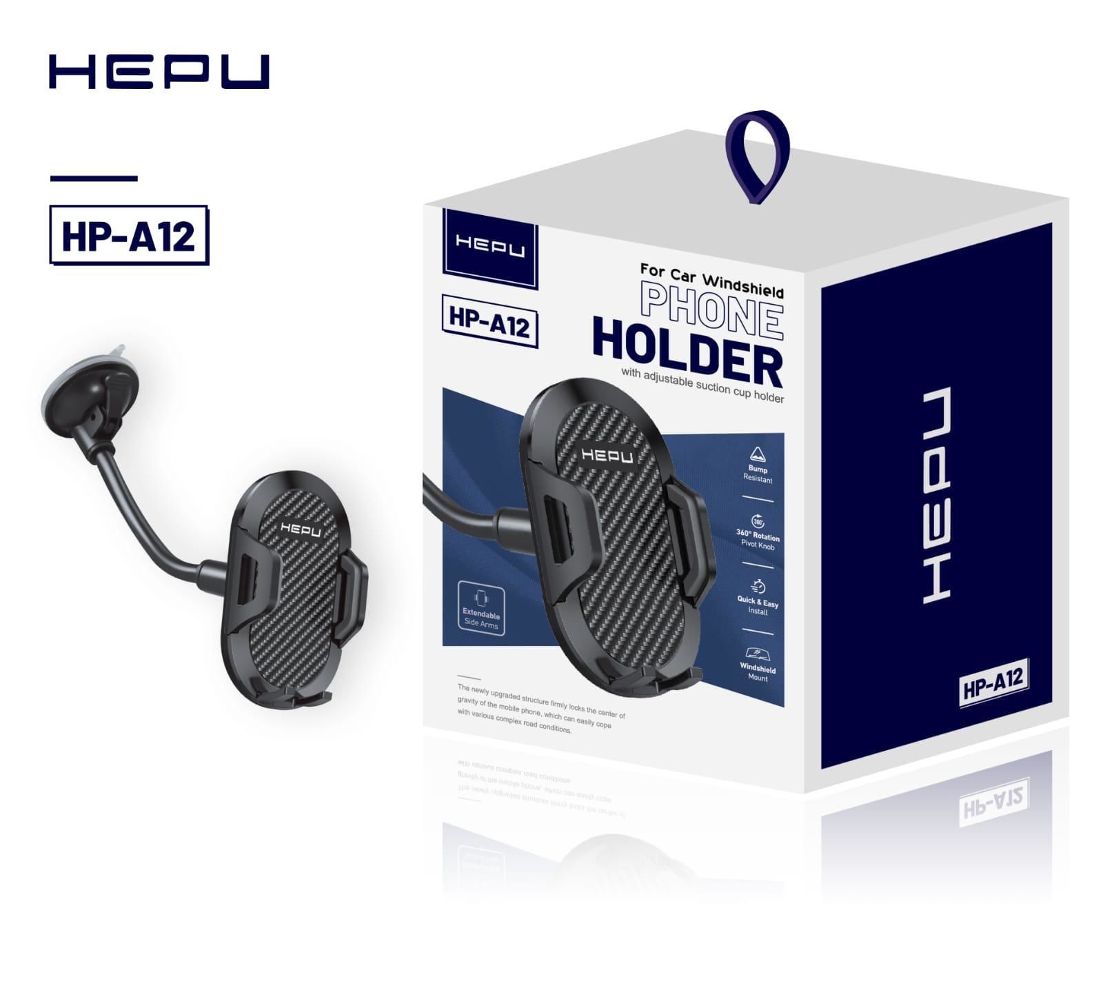 Hepu HP-12 Araç İçi Telefon Tutacağı